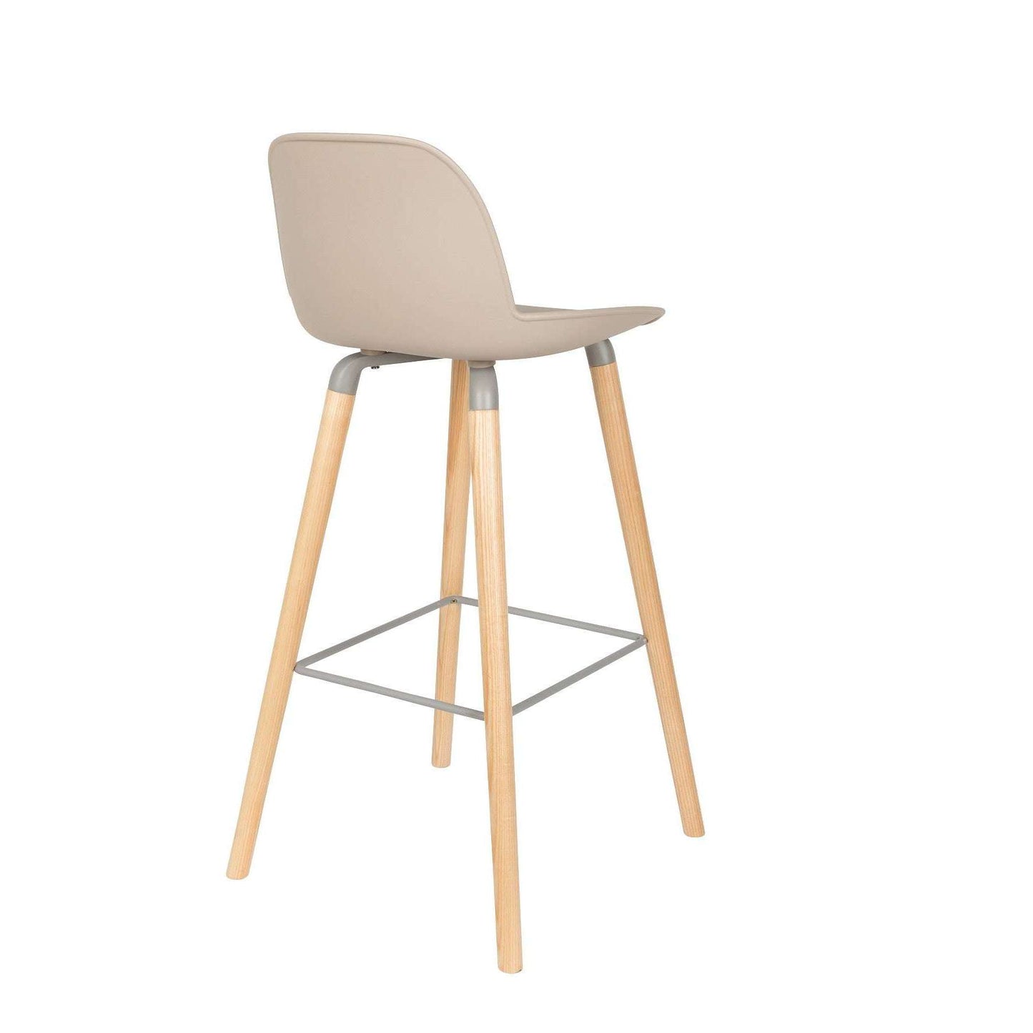 Zuiver Albert Kuip barstoel hoog taupe