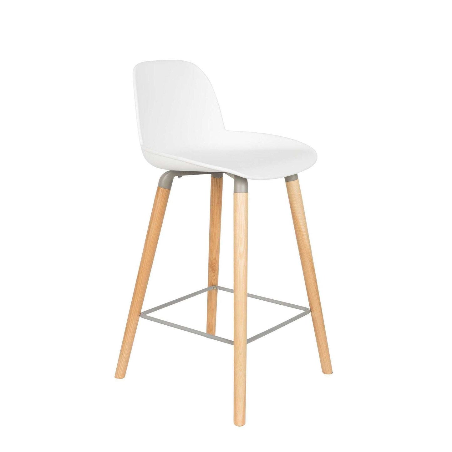 Zuiver barstoel albert kuip wit 47,5 x 45 x 89 cm