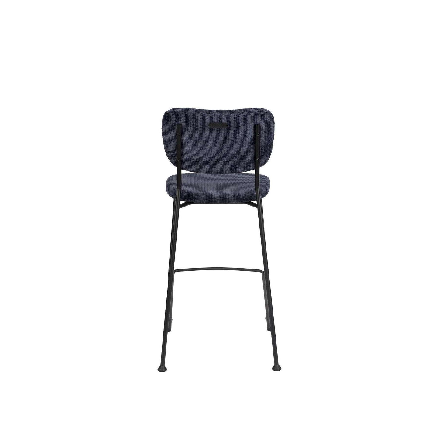 Zuiver barstoel benson donker blauw 53,5 x 46 x 92 cm