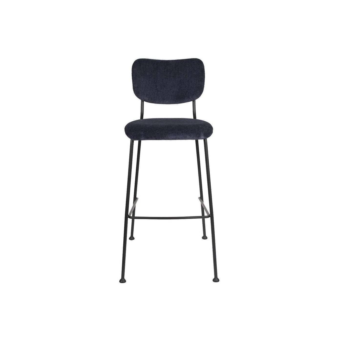 Zuiver barstoel benson donker blauw 55,5 x 48 x 102,2 cm