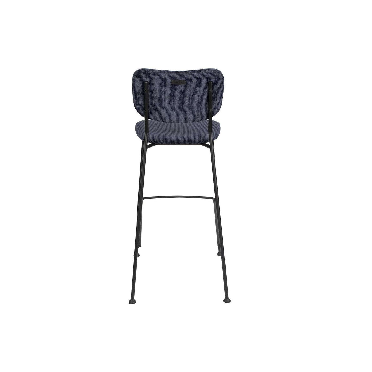 Zuiver barstoel benson donker blauw 55,5 x 48 x 102,2 cm