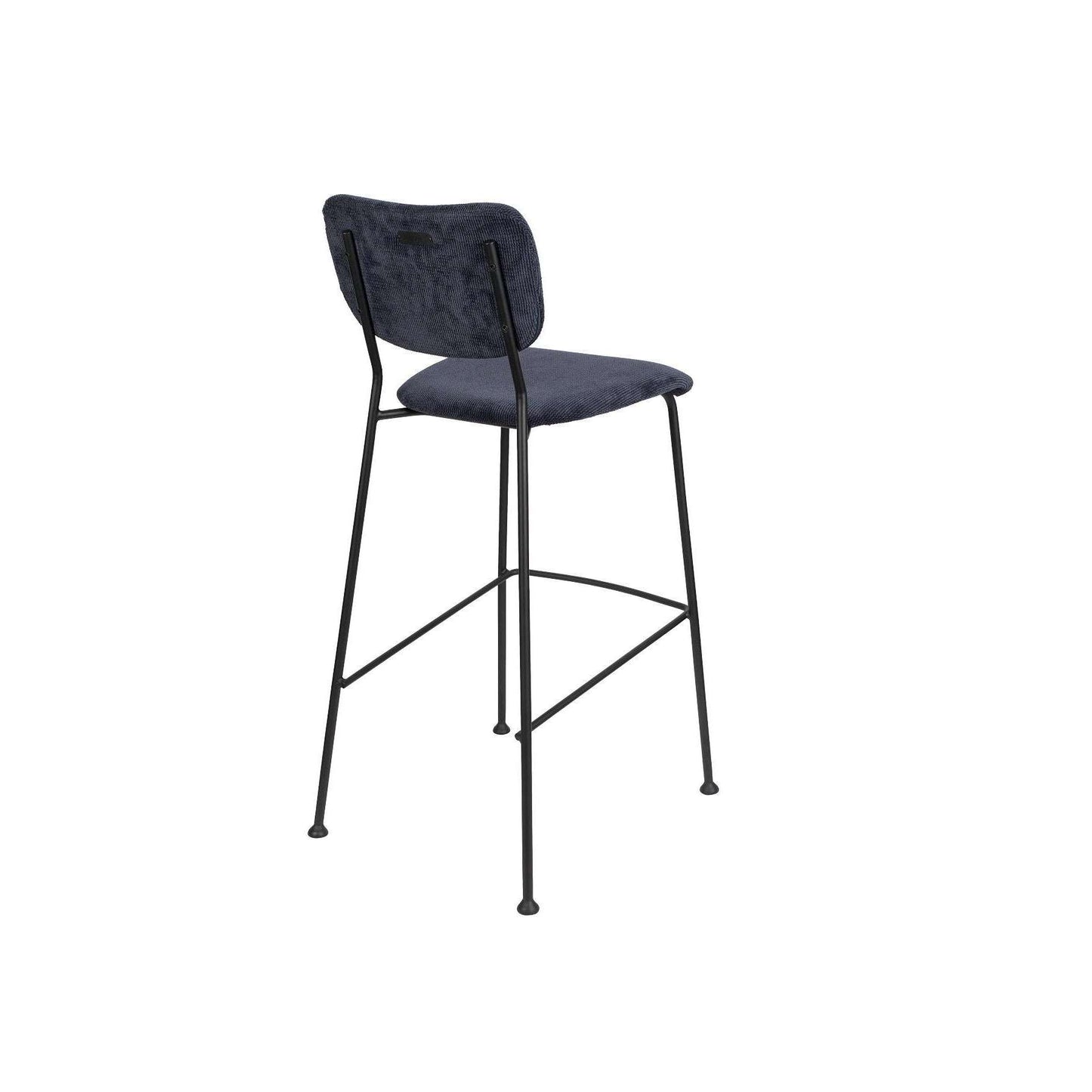 Zuiver barstoel benson donker blauw 55,5 x 48 x 102,2 cm