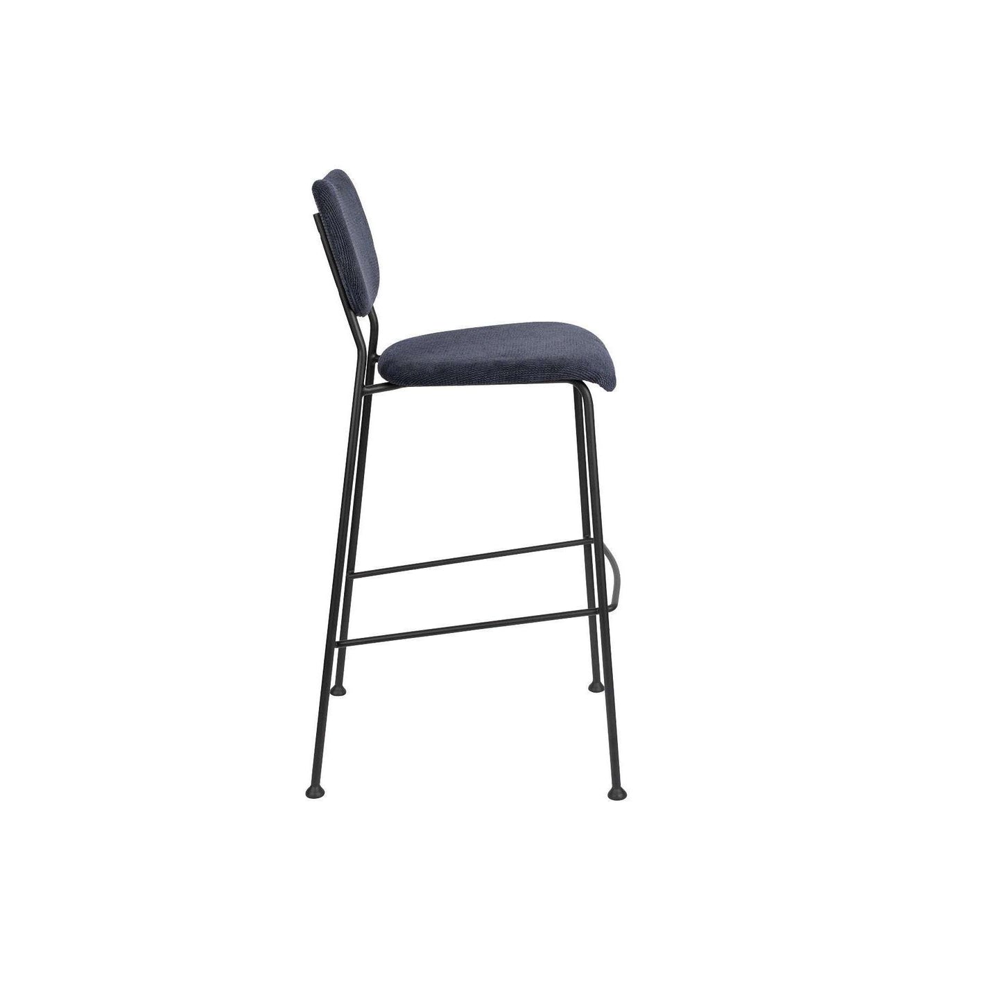 Zuiver barstoel benson donker blauw 55,5 x 48 x 102,2 cm