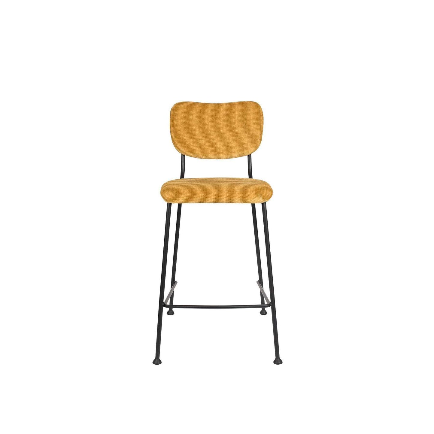 Zuiver barstoel benson oker 53,5 x 46 x 92 cm