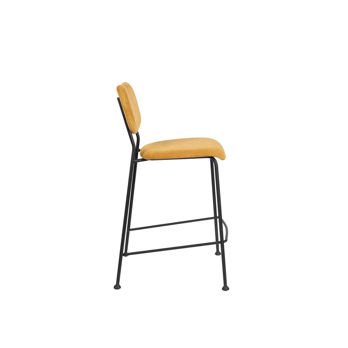 Zuiver barstoel benson oker 53,5 x 46 x 92 cm