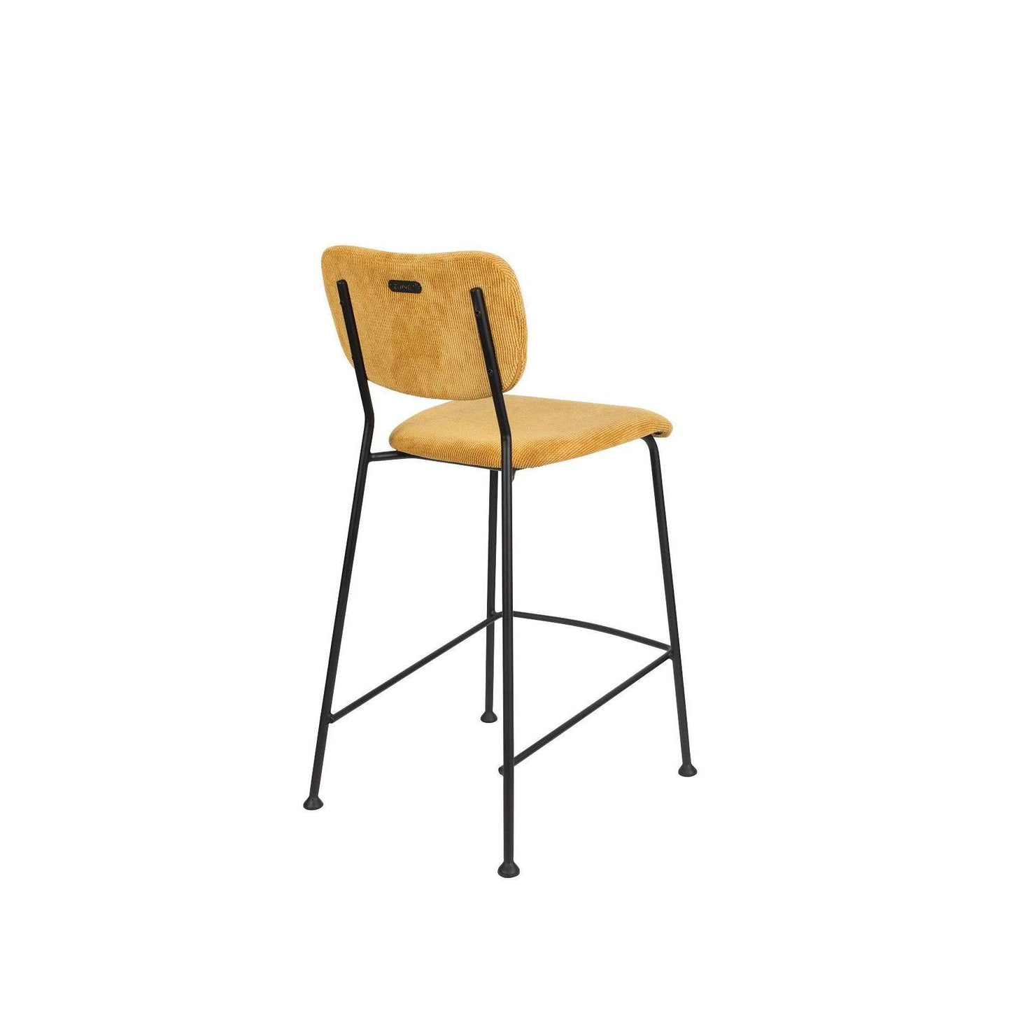 Zuiver barstoel benson oker 53,5 x 46 x 92 cm