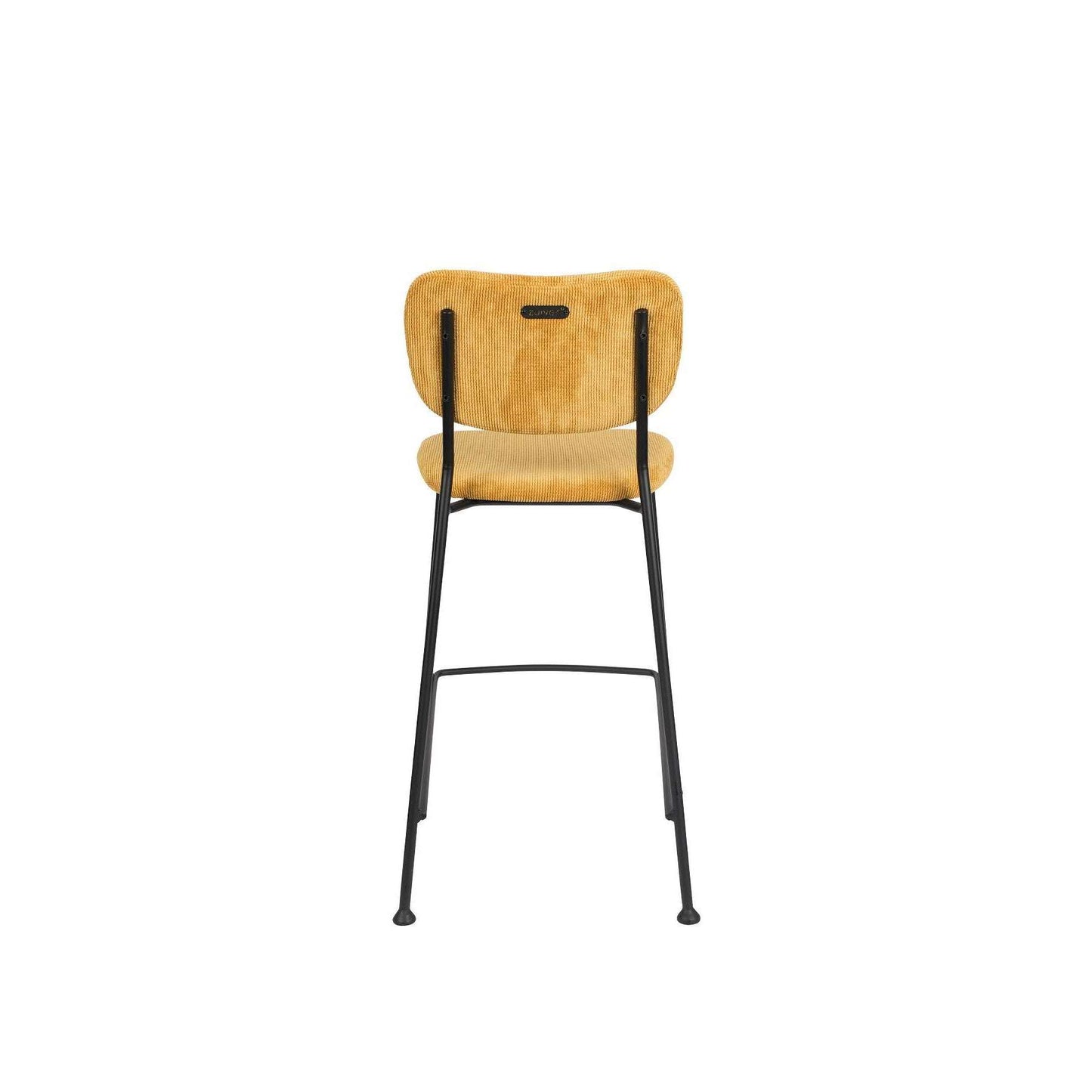 Zuiver barstoel benson oker 53,5 x 46 x 92 cm