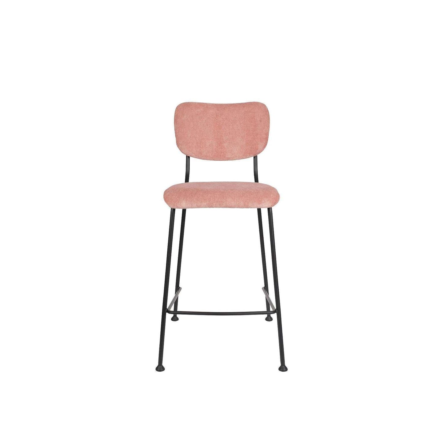 Zuiver barstoel benson roze 53,5 x 46 x 92 cm