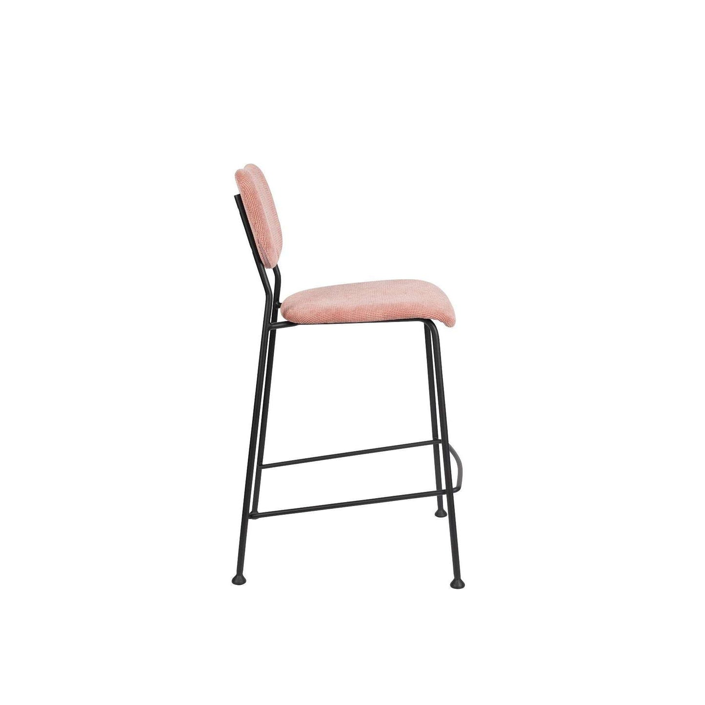 Zuiver barstoel benson roze 53,5 x 46 x 92 cm