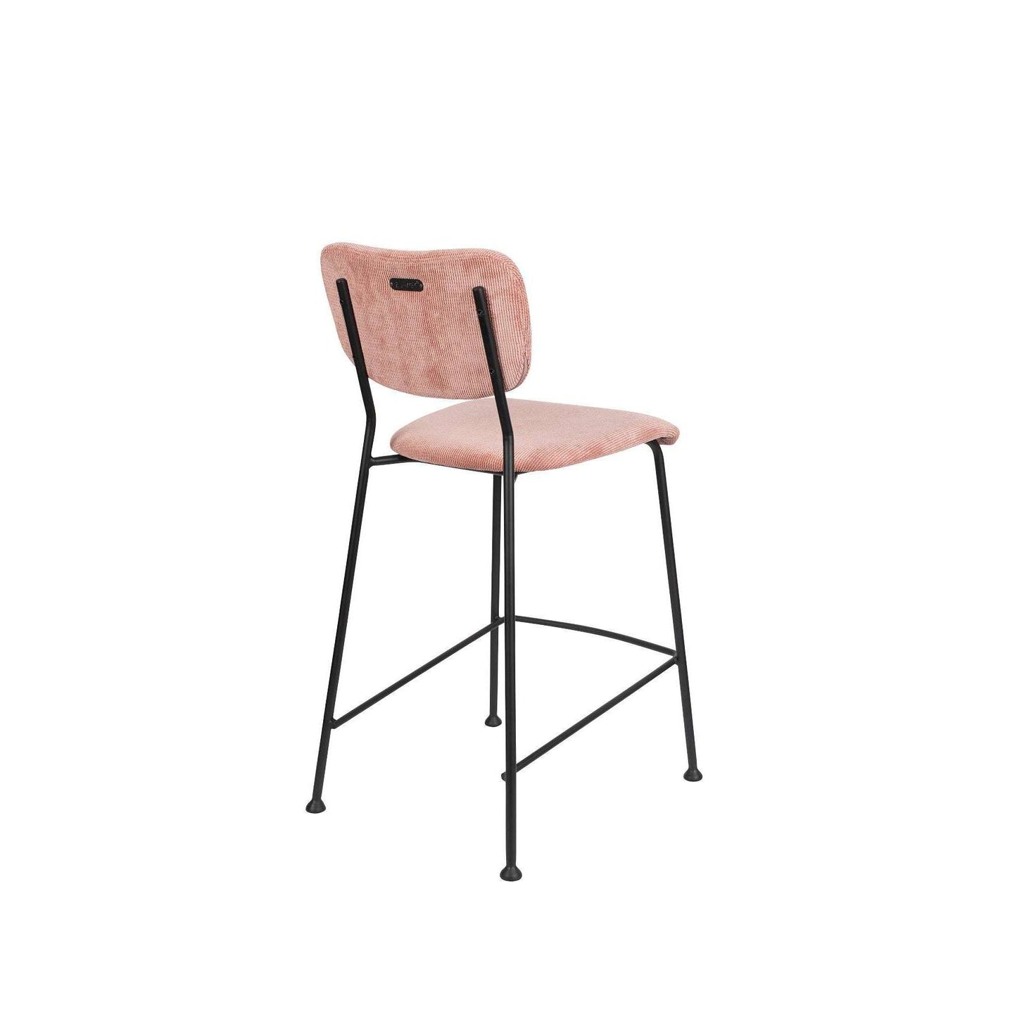 Zuiver barstoel benson roze 53,5 x 46 x 92 cm