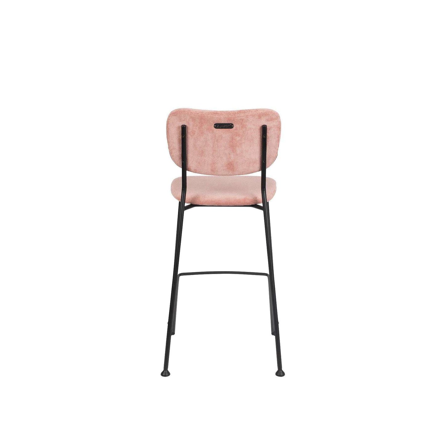 Zuiver barstoel benson roze 53,5 x 46 x 92 cm