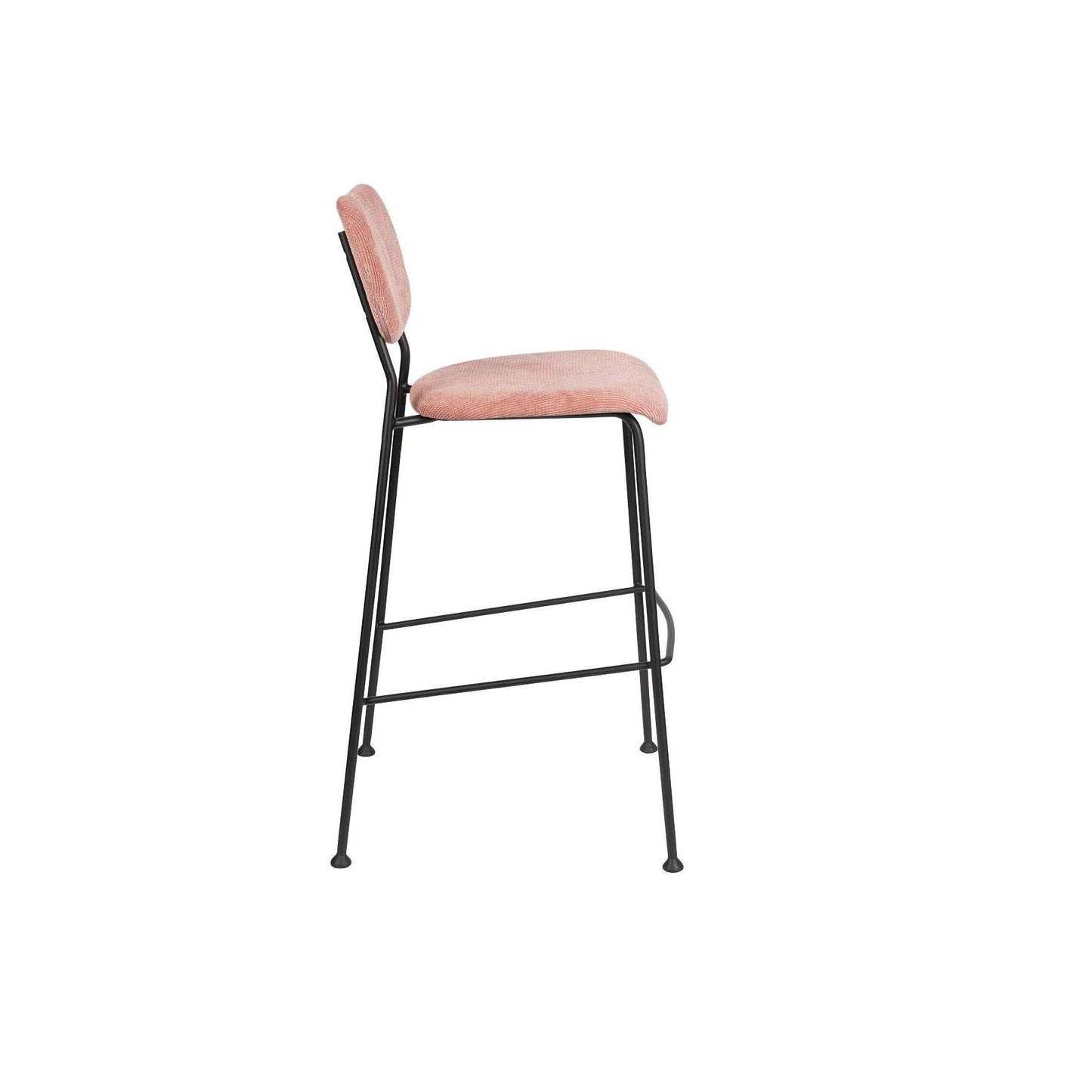 Zuiver barstoel benson roze 55,5 x 48 x 102,2 cm