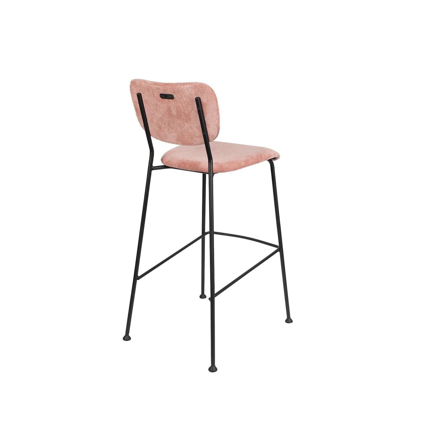 Zuiver barstoel benson roze 55,5 x 48 x 102,2 cm