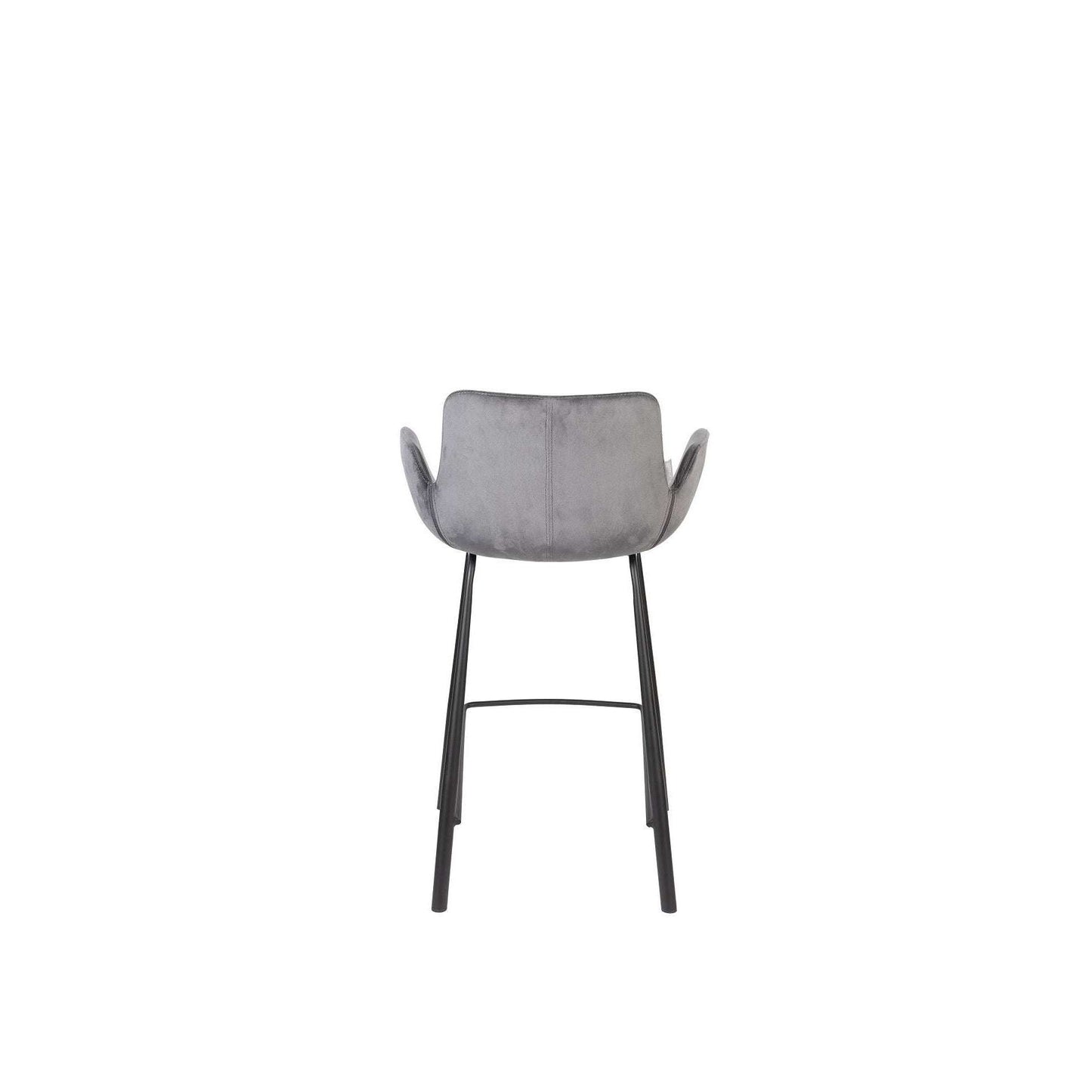 Zuiver barstoel brit donker grijs 54 x 57 x 91,5 cm