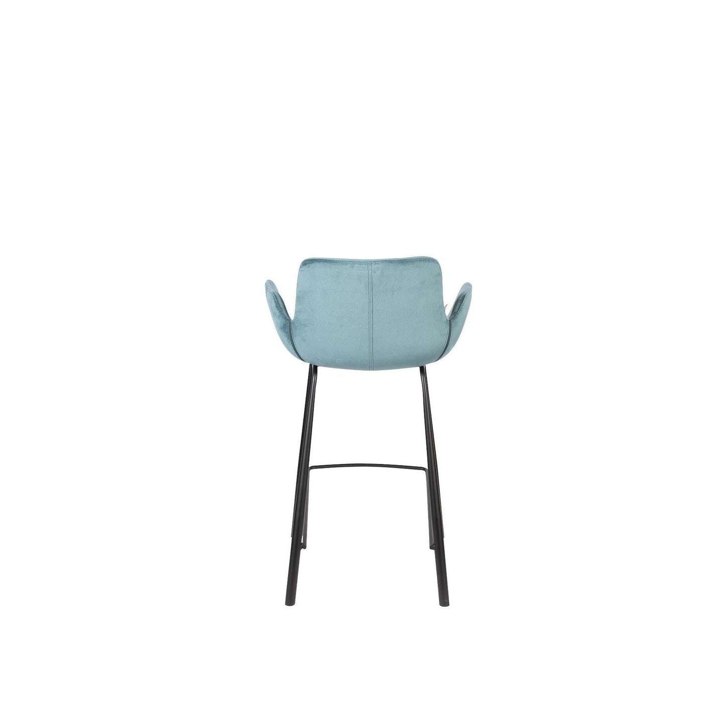 Zuiver barstoel brit petrol 54 x 57 x 91,5 cm