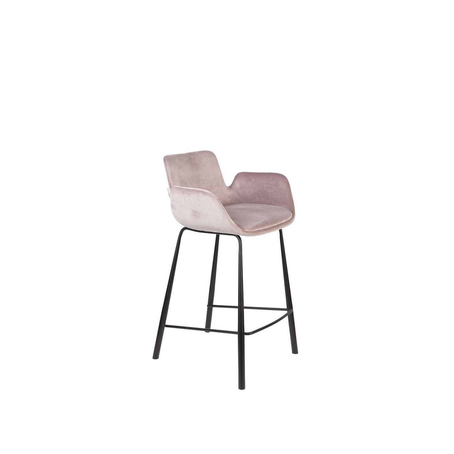Zuiver barstoel brit roze 54 x 57 x 91,5 cm