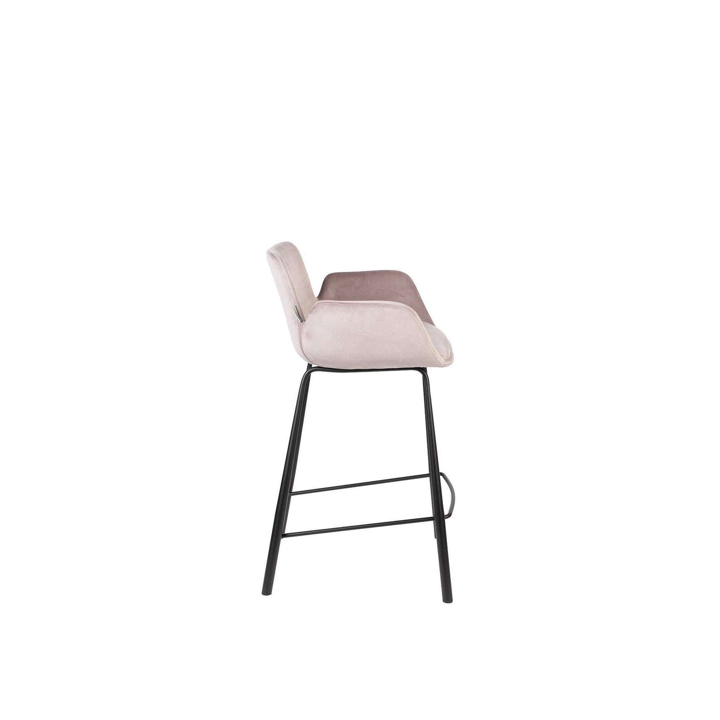 Zuiver barstoel brit roze 54 x 57 x 91,5 cm
