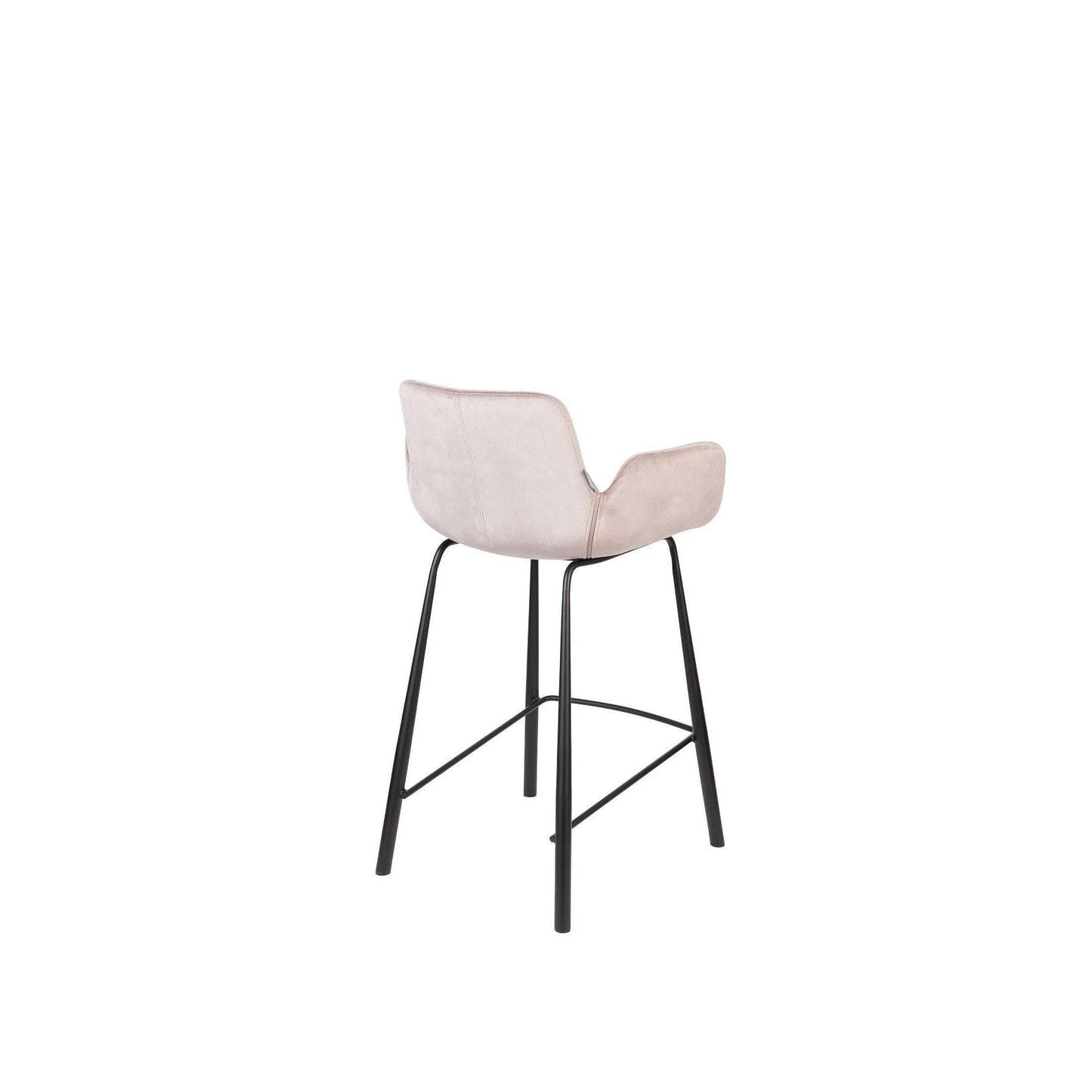 Zuiver barstoel brit roze 54 x 57 x 91,5 cm