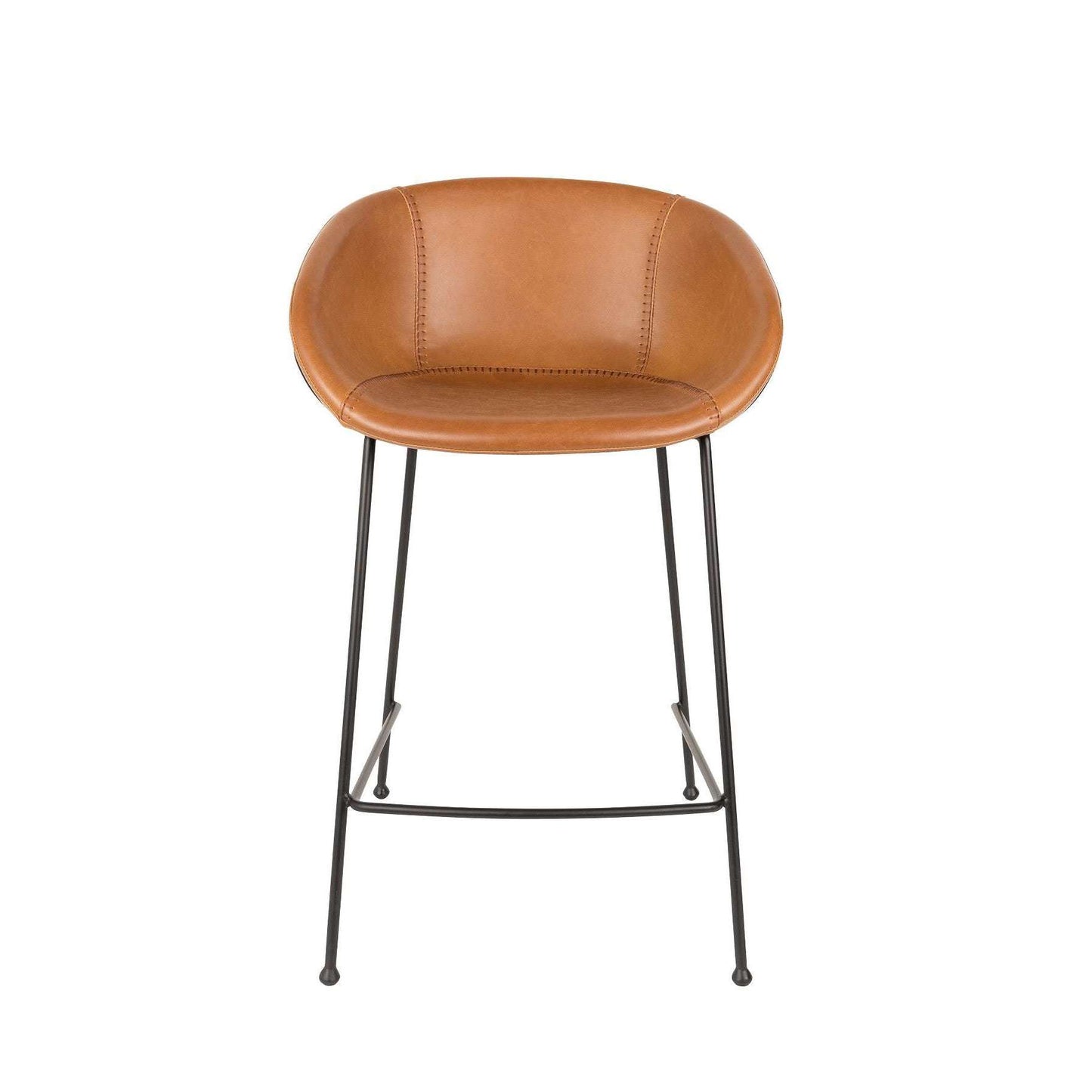 Zuiver barstoel feston bruin 53 x 54,5 x 88,5 cm