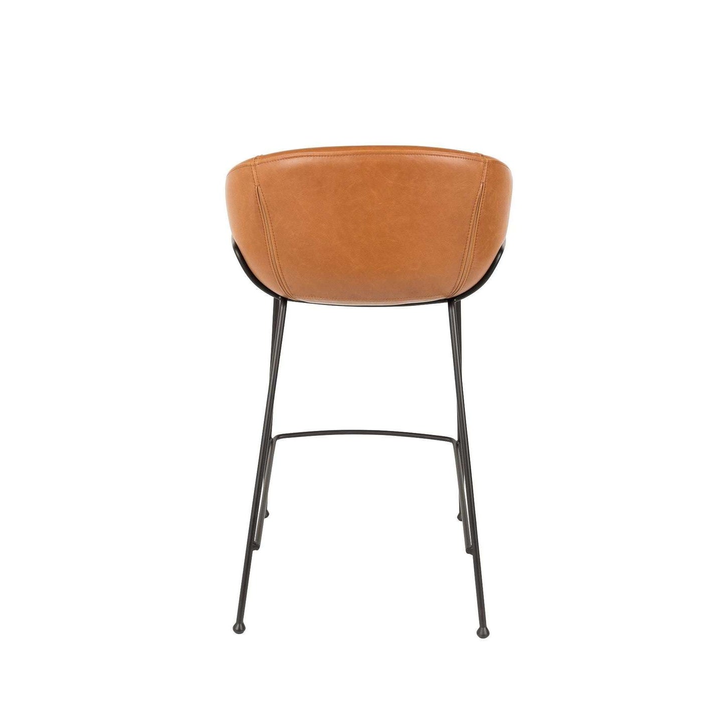 Zuiver barstoel feston bruin 53 x 54,5 x 88,5 cm