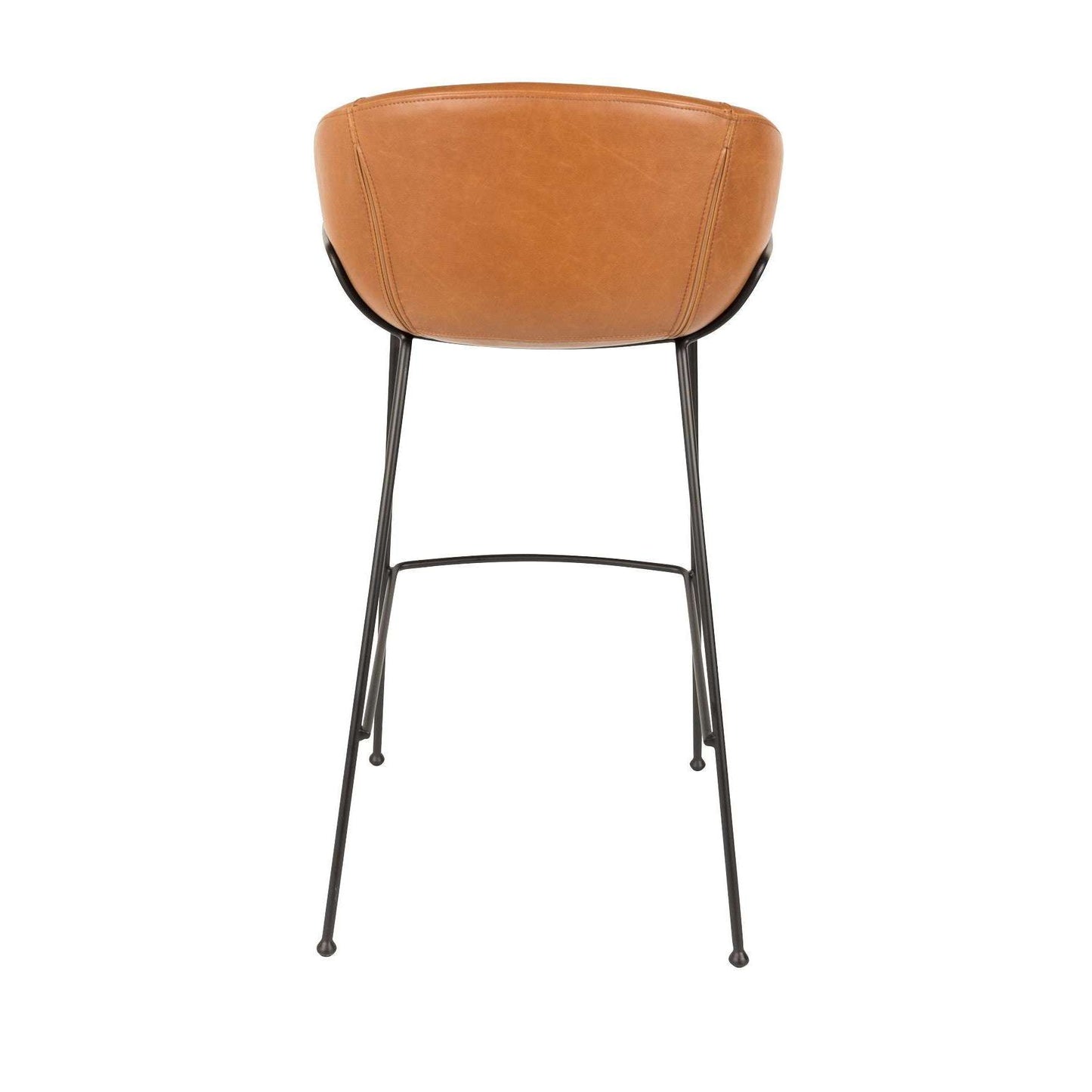Zuiver barstoel feston bruin 53 x 54,5 x 98,5 cm