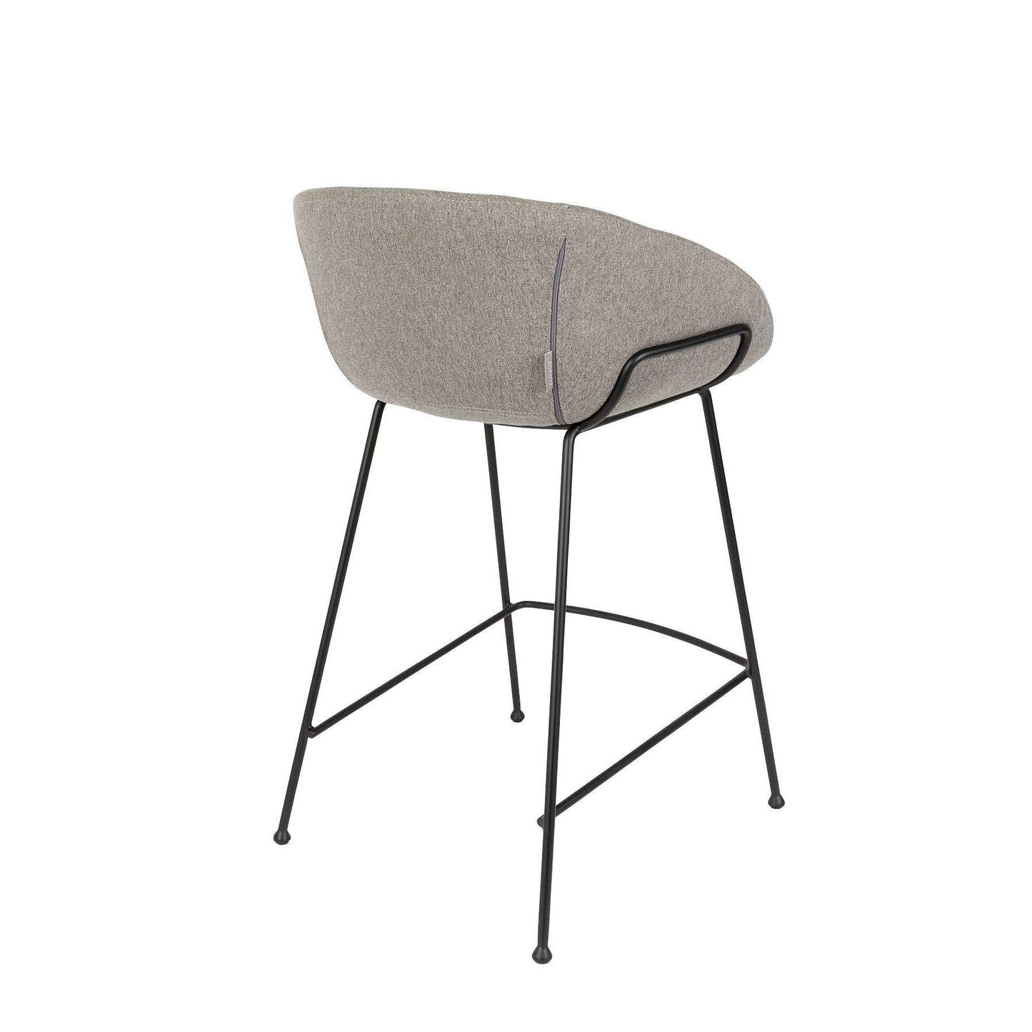 Zuiver barstoel feston fab grijs 53 x 54,5 x 88,5 cm