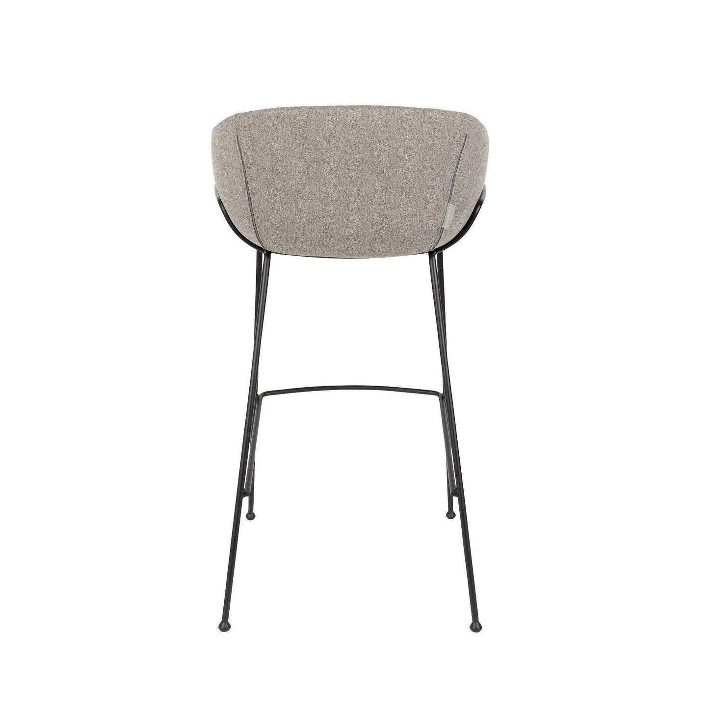 Zuiver barstoel feston fab grijs 53 x 54,5 x 98,5 cm