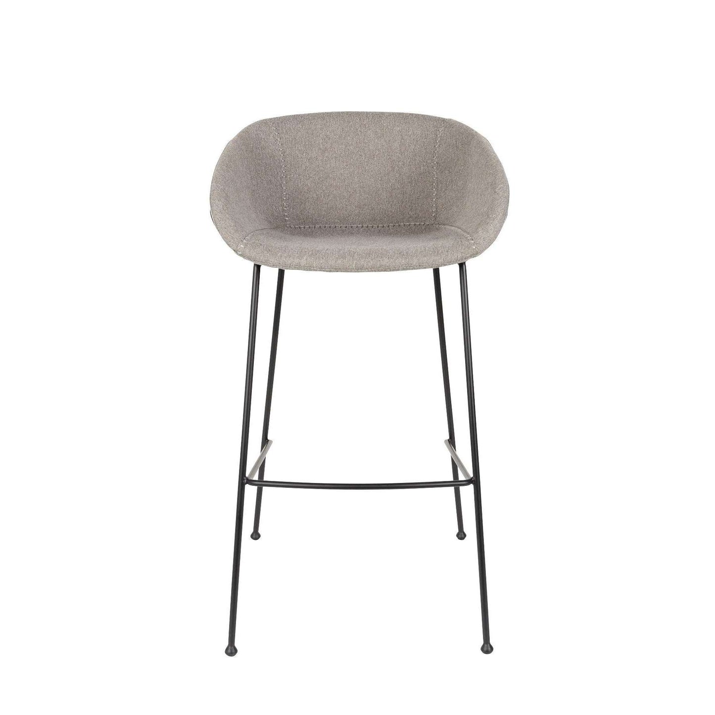Zuiver barstoel feston fab grijs 53 x 54,5 x 98,5 cm