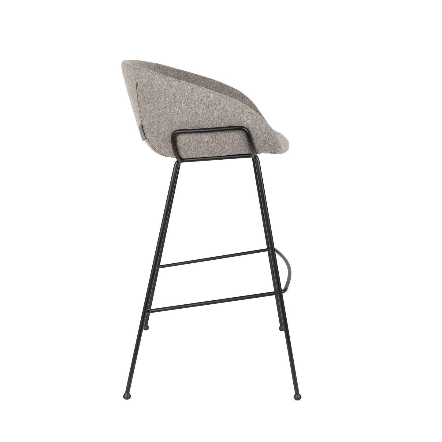 Zuiver barstoel feston fab grijs 53 x 54,5 x 98,5 cm