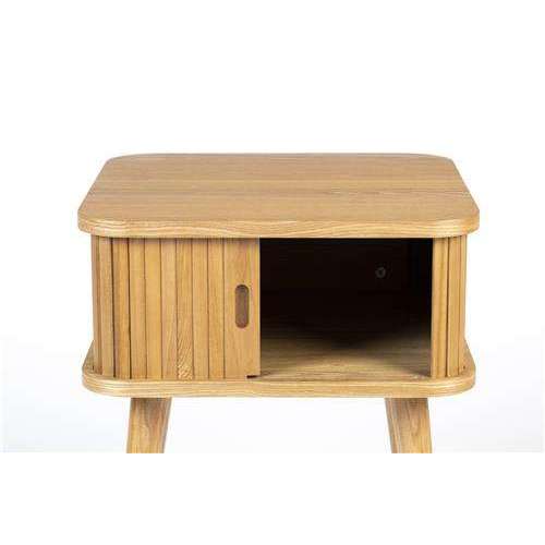 Zuiver bijzettafel barbier natural 45 x 45 x 59 cm