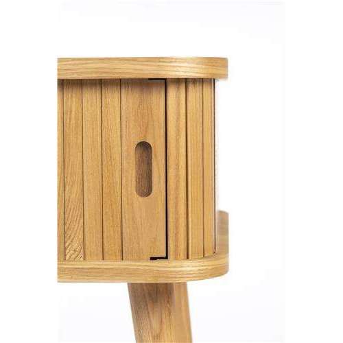 Zuiver bijzettafel barbier natural 45 x 45 x 59 cm