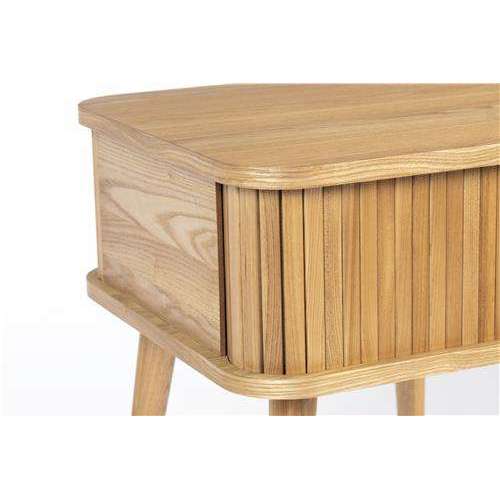 Zuiver bijzettafel barbier natural 45 x 45 x 59 cm