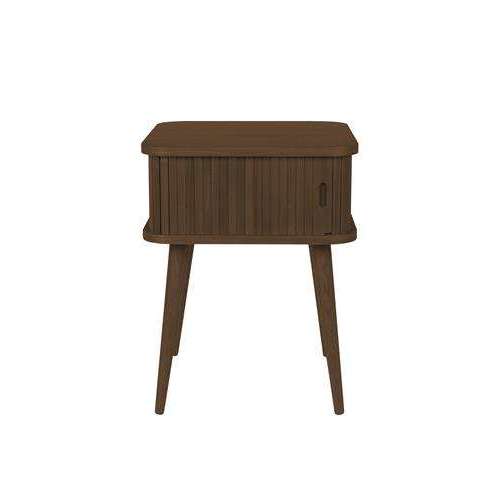 Zuiver bijzettafel barbier walnoot 45 x 45 x 59 cm
