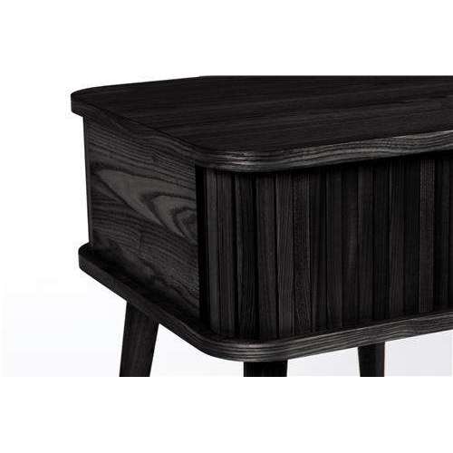Zuiver bijzettafel barbier zwart 45 x 45 x 59 cm