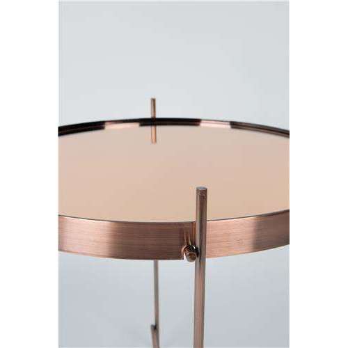 Zuiver bijzettafel cupid koper Ø43 x 45 cm