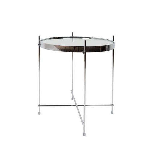 Zuiver bijzettafel cupid silver Ø43 x 45 cm
