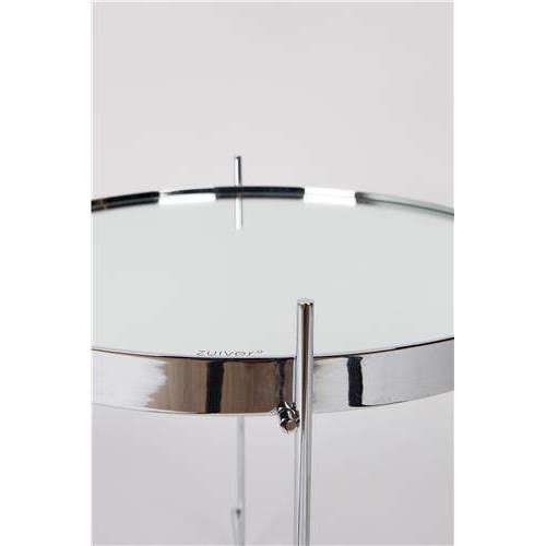 Zuiver bijzettafel cupid silver Ø43 x 45 cm