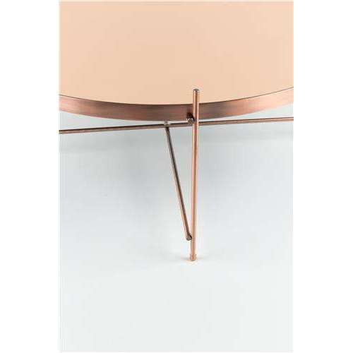 Zuiver bijzettafel cupid xxl koper Ø82,5 x 35 cm