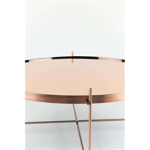 Zuiver bijzettafel cupid xxl koper Ø82,5 x 35 cm