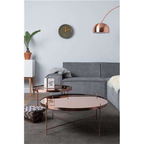 Zuiver bijzettafel cupid xxl koper Ø82,5 x 35 cm