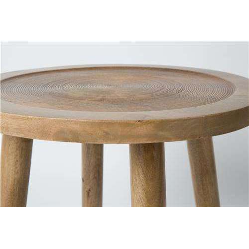 Zuiver bijzettafel dendron l Ø60 x 40 cm