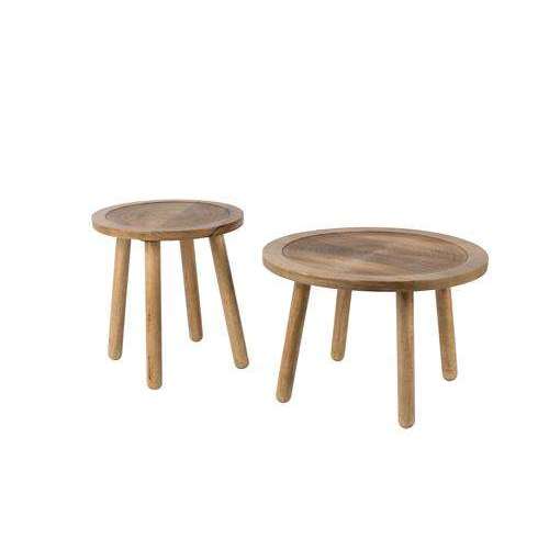 Zuiver bijzettafel dendron l Ø60 x 40 cm