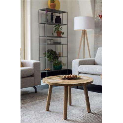 Zuiver bijzettafel dendron l Ø60 x 40 cm