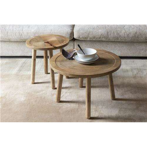 Zuiver bijzettafel dendron l Ø60 x 40 cm