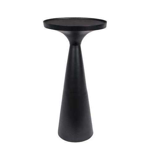 Zuiver bijzettafel floss zwart Ø28 x 56 cm