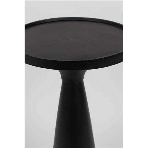 Zuiver bijzettafel floss zwart Ø28 x 56 cm