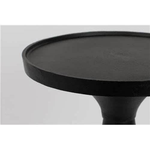 Zuiver bijzettafel floss zwart Ø28 x 56 cm