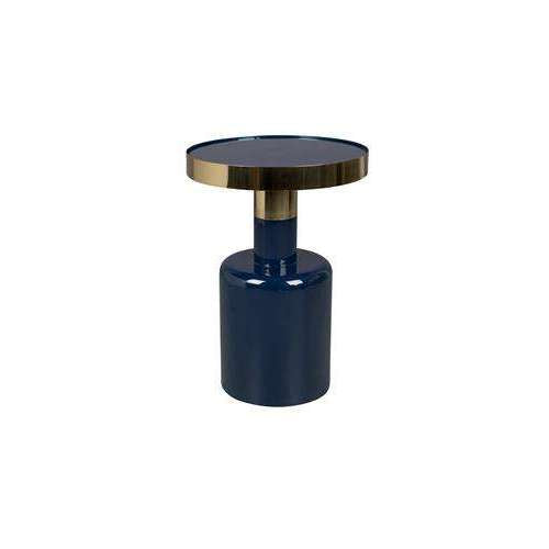 Zuiver bijzettafel glam blauw Ø36 x 51 cm