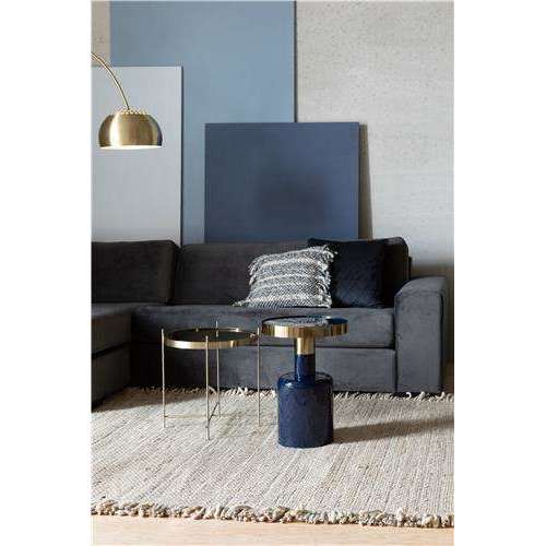 Zuiver bijzettafel glam blauw Ø36 x 51 cm