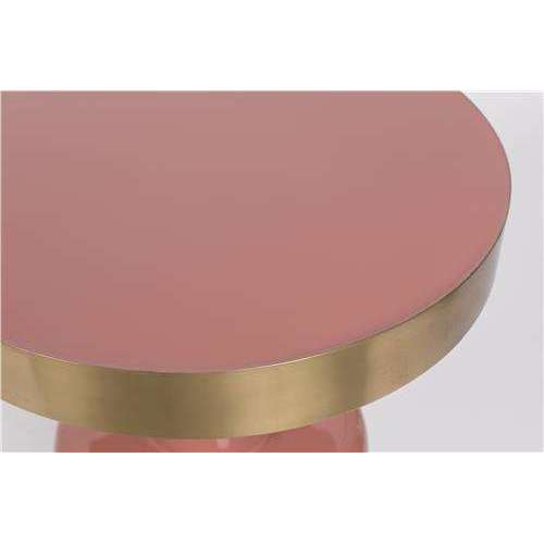 Zuiver bijzettafel glam roze Ø36 x 51 cm